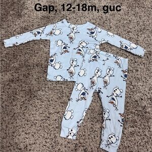 Baby GAP Olaf Pajama Set